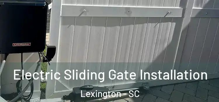 Electric Sliding Gate Installation Lexington - SC